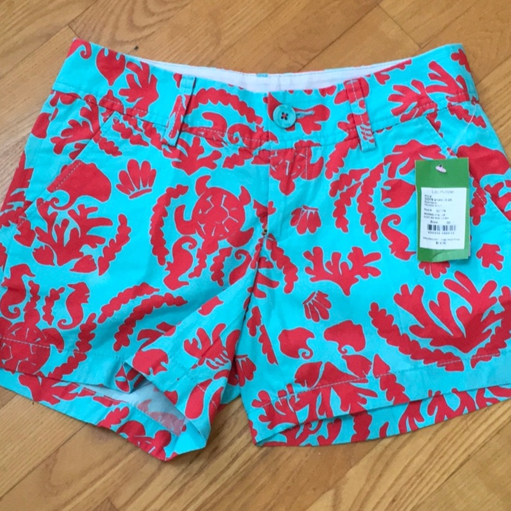 Lilly Pulitzer Callahan Shorts, NWT, Size 00.